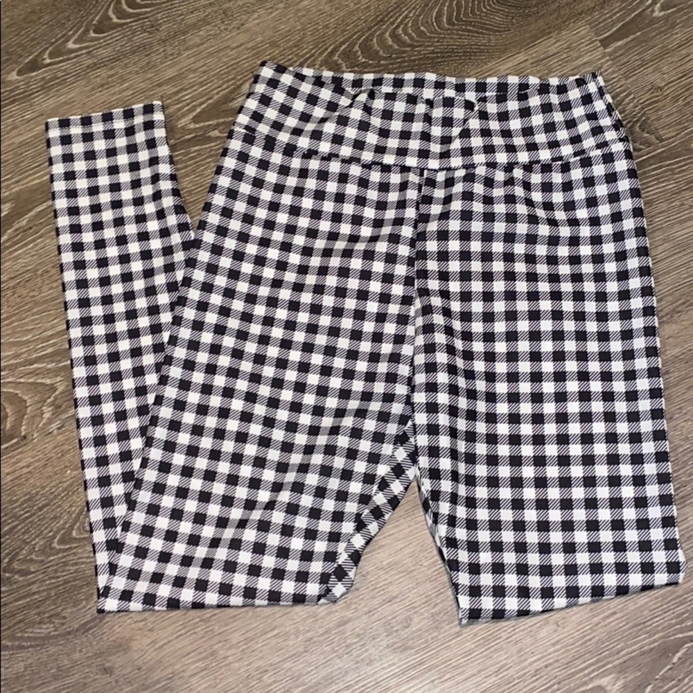 Checkered pants